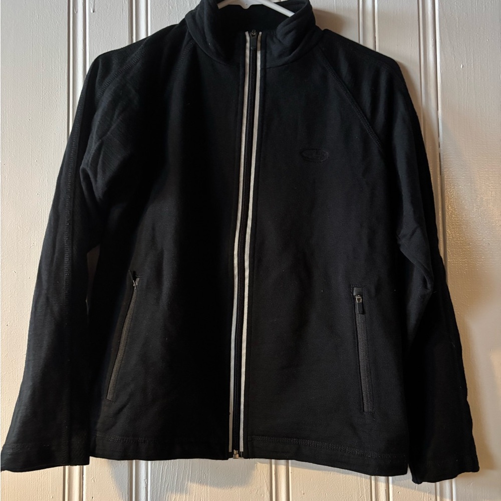 100% Pure Black Lightweight Jacket